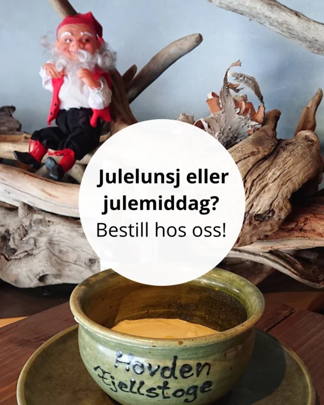 Ring inn julestemningen med en julelunsj eller julemiddag hos oss! 🎄
📞 Kontakt oss for bordbestilling: 37 93 95 43

#hovden #setesdal #hovdenfjellstoge